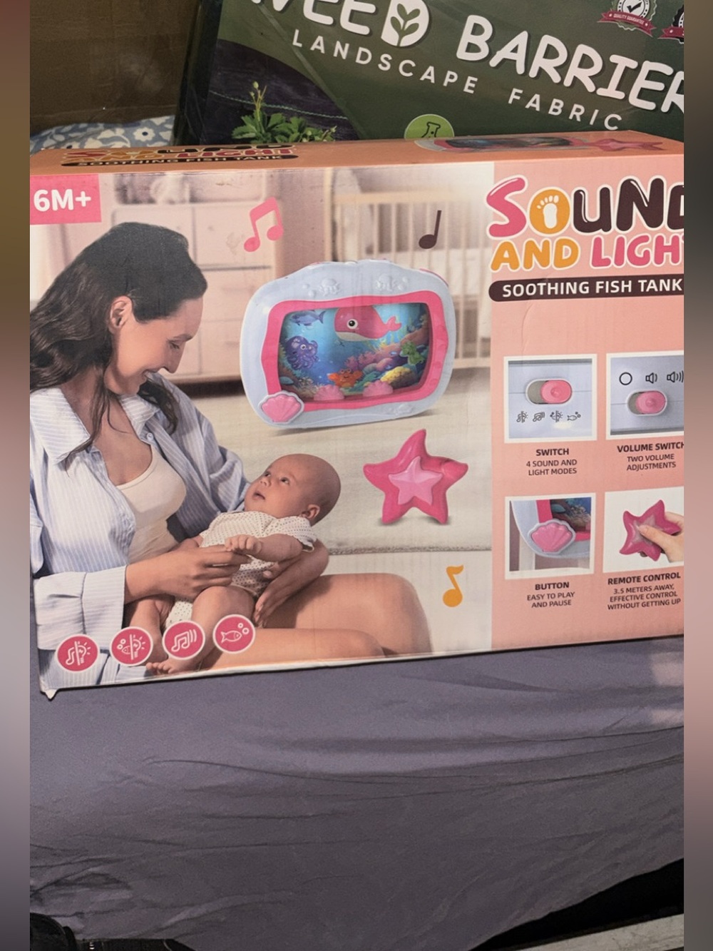 Soothing fish tank